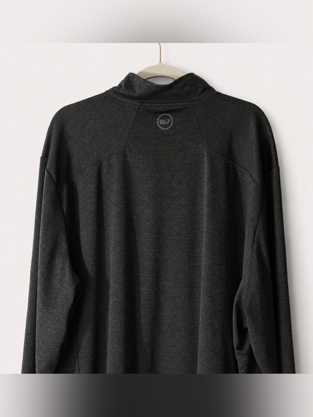 Vineyard Vines OTG On-The-Go Sankaty Quarter-Zip Pullover Gray 3XB Big - Picture 5 of 7
